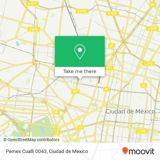 Mapa de Pemex Cualli 0043