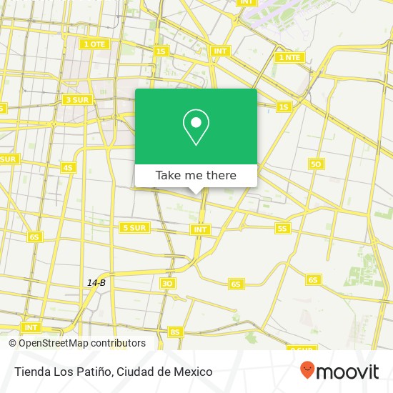 Mapa de Tienda Los Patiño