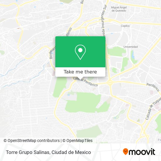 Torre Grupo Salinas map