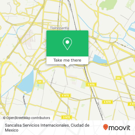 Sancalsa Servicios Internacionales map