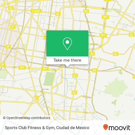 Sports Club Fitness & Gym map