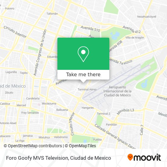 Mapa de Foro Goofy MVS Television