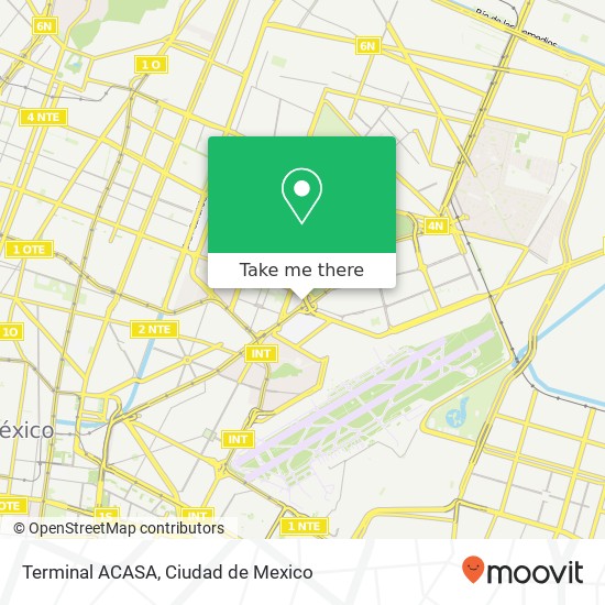 Terminal ACASA map