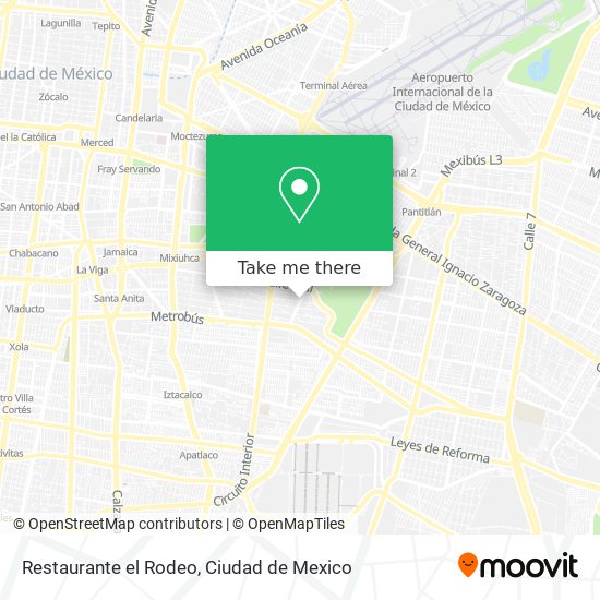 Restaurante el Rodeo map