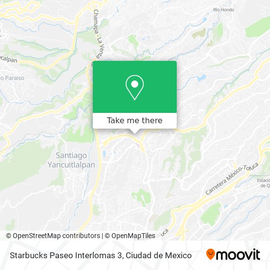Starbucks Paseo Interlomas 3 map