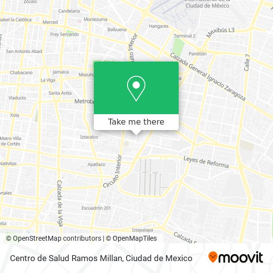 Centro de Salud Ramos Millan map
