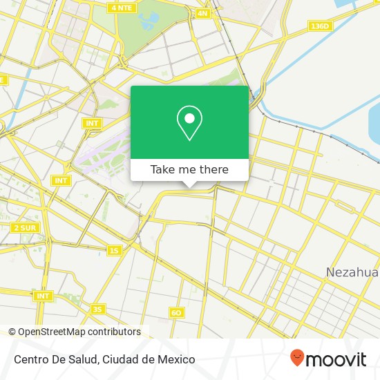 Mapa de Centro De Salud