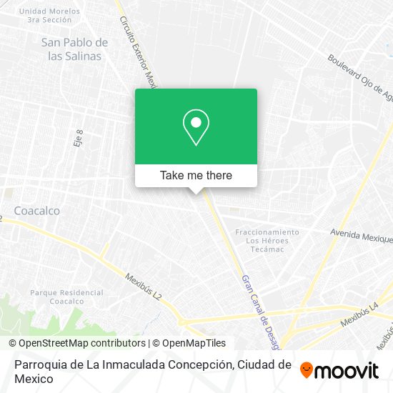 Parroquia de La Inmaculada Concepción map