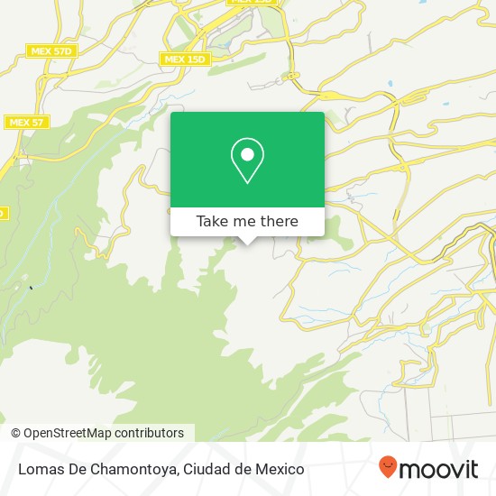 Lomas De Chamontoya map