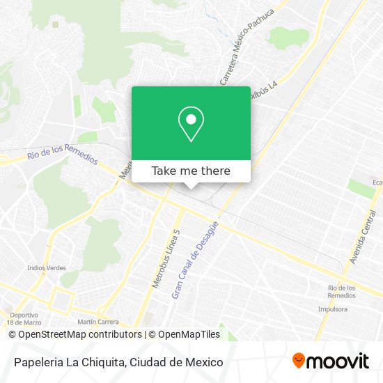 Papeleria La Chiquita map
