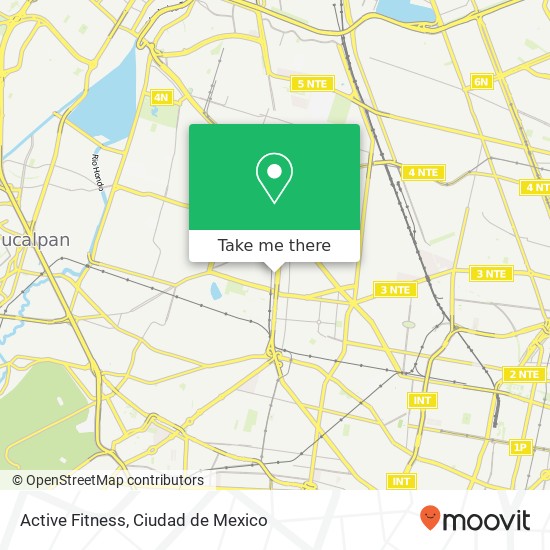 Active Fitness map