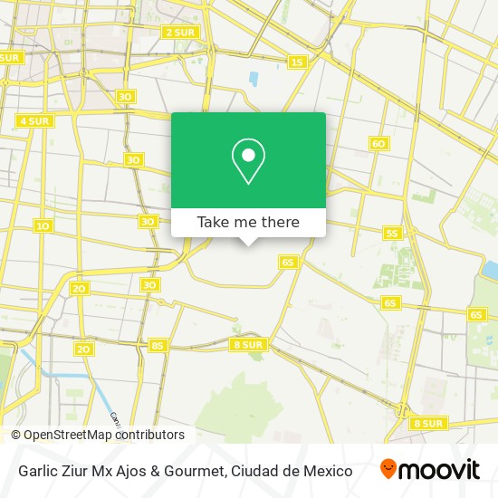 Mapa de Garlic Ziur Mx Ajos & Gourmet