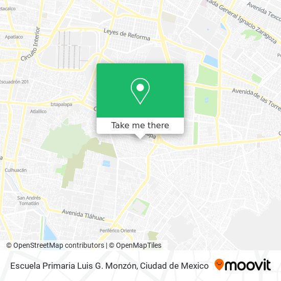 Escuela Primaria Luis G. Monzón map