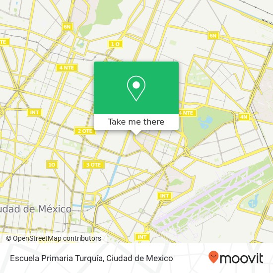 Escuela Primaria Turquía map