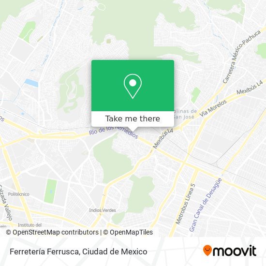 Ferretería Ferrusca map