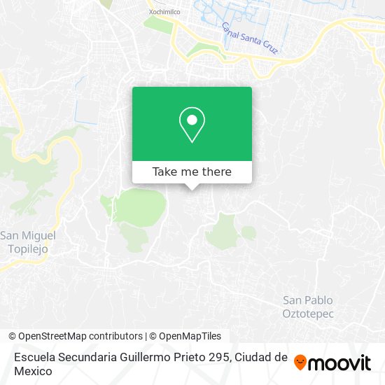 Escuela Secundaria Guillermo Prieto 295 map