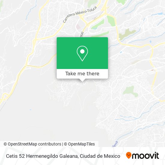 Cetis 52 Hermenegildo Galeana map