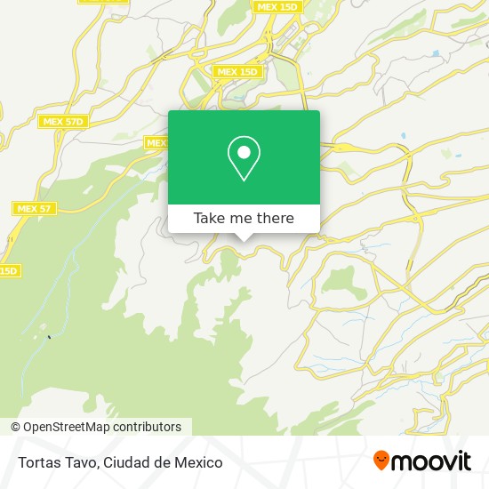 Mapa de Tortas Tavo