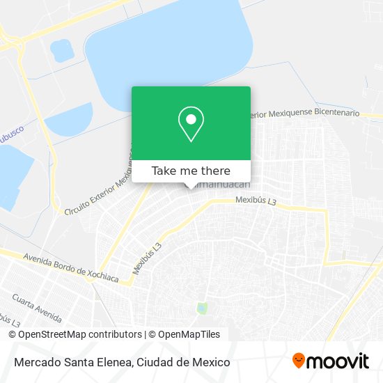 Mercado Santa Elenea map
