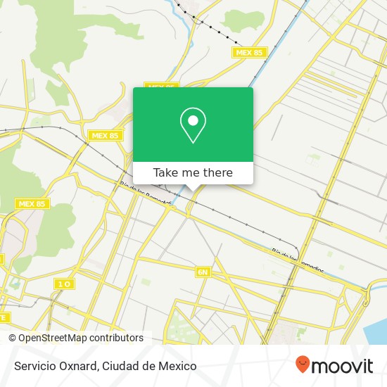 Mapa de Servicio Oxnard