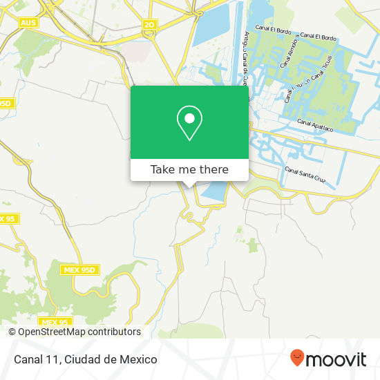 Canal 11 map