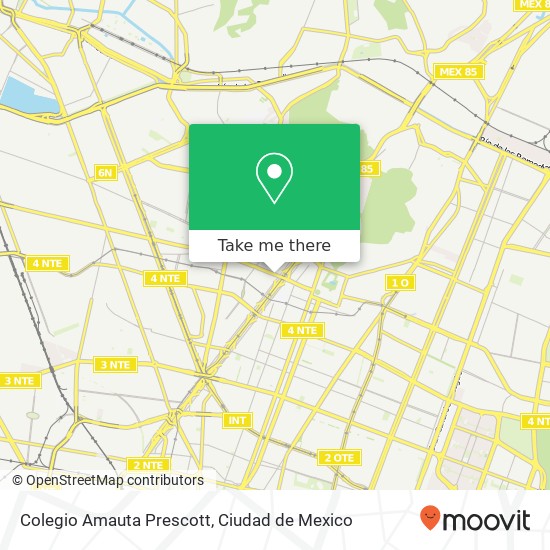 Colegio Amauta Prescott map