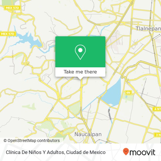 Clínica De Niños Y Adultos map