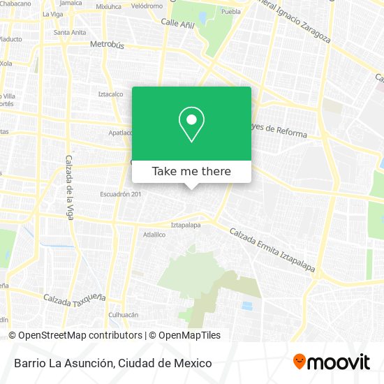 Mapa de Barrio La Asunción