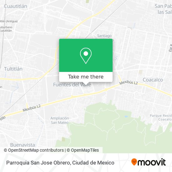 Mapa de Parroquia San Jose Obrero