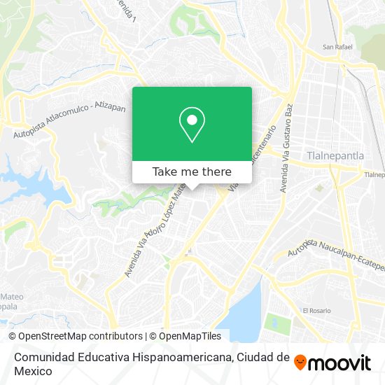 Mapa de Comunidad Educativa Hispanoamericana