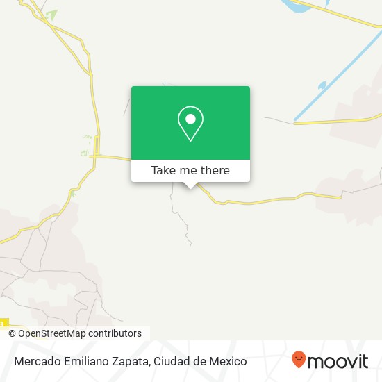 Mercado Emiliano Zapata map