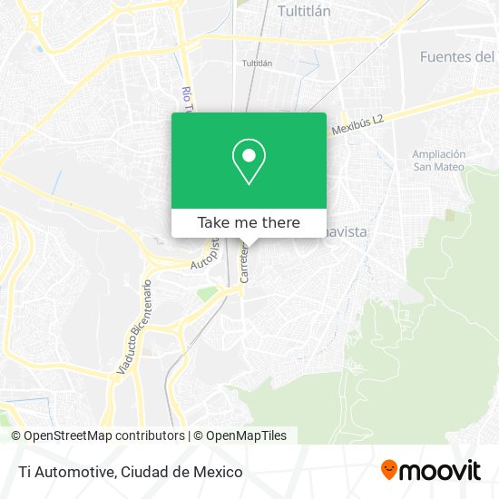 Mapa de Ti Automotive