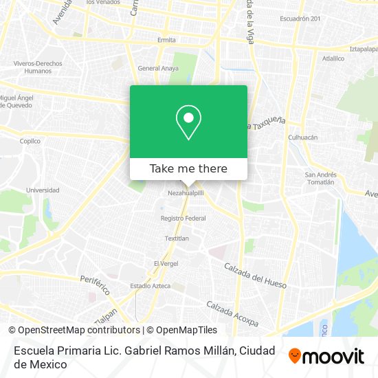 Escuela Primaria Lic. Gabriel Ramos Millán map