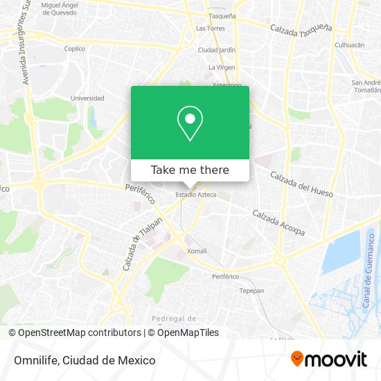 Mapa de Omnilife