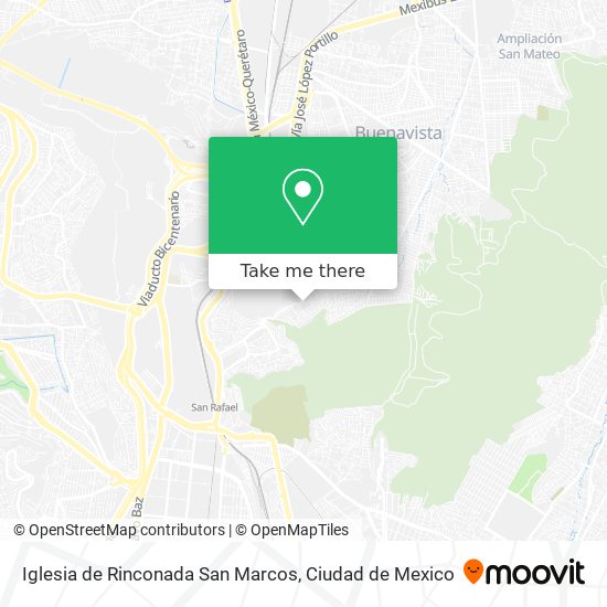 Iglesia de Rinconada San Marcos map