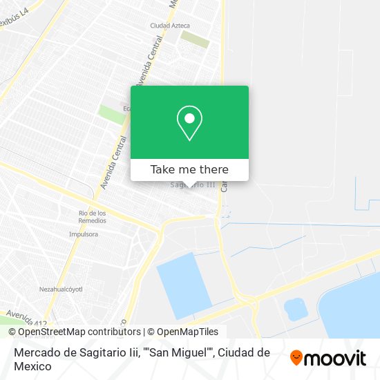 Mapa de Mercado de Sagitario Iii, ""San Miguel""