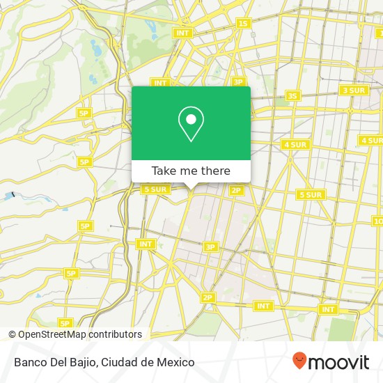 Banco Del Bajio map