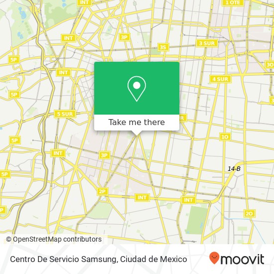 Centro De Servicio Samsung map