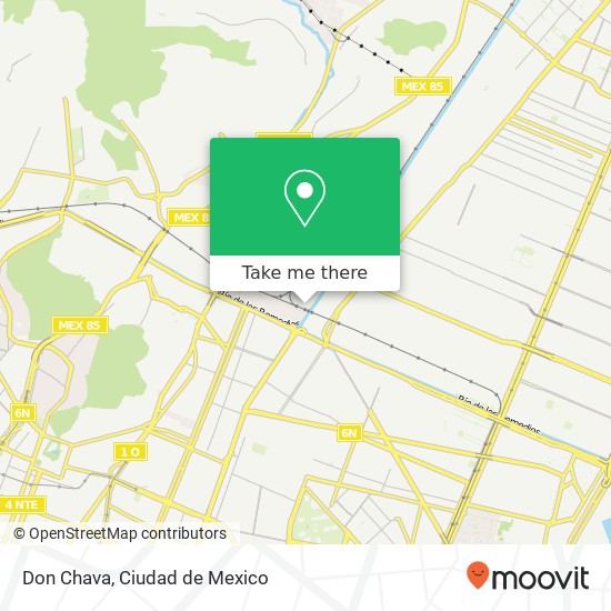 Don Chava map