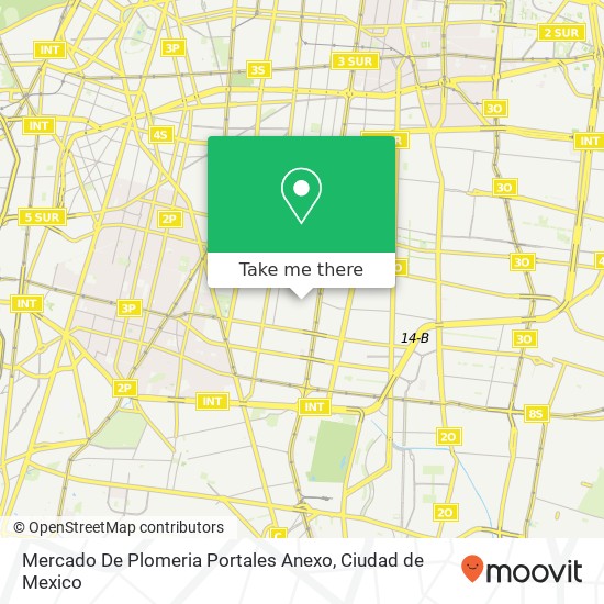 Mercado De Plomeria Portales Anexo map