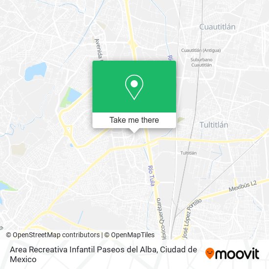 Area Recreativa Infantil Paseos del Alba map