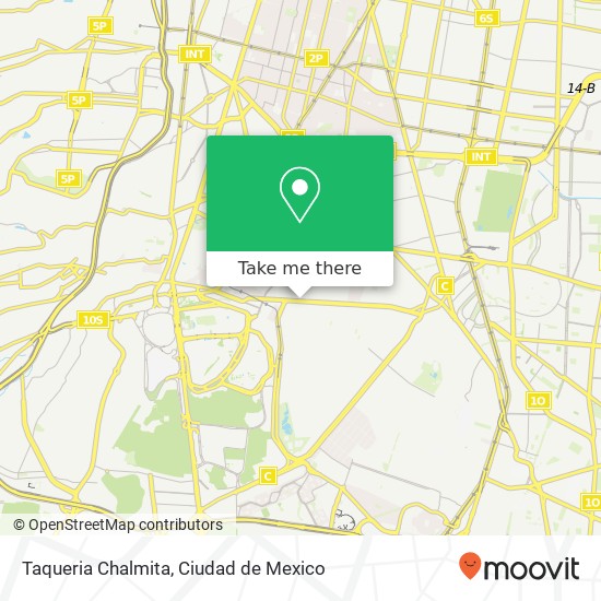 Taqueria Chalmita map