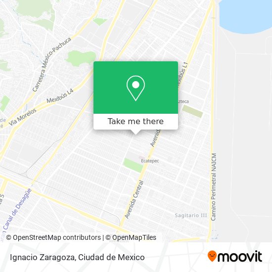 Ignacio Zaragoza map