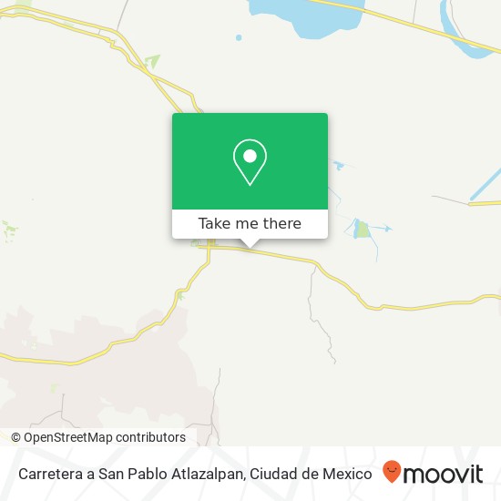Carretera a San Pablo Atlazalpan map