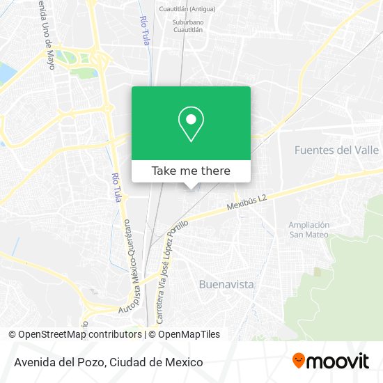 Avenida del Pozo map