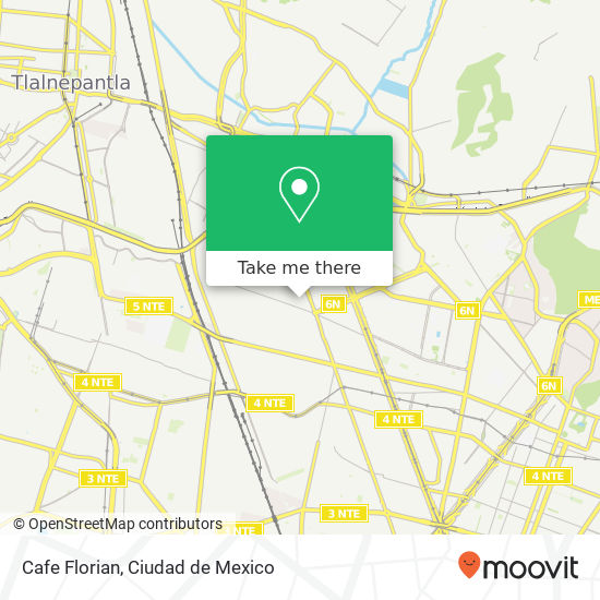 Mapa de Cafe Florian