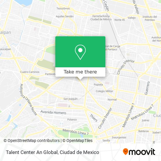 Talent Center An Global map