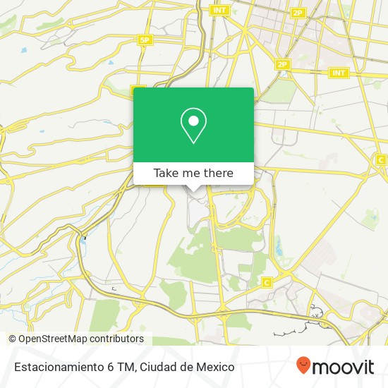 Estacionamiento 6 TM map