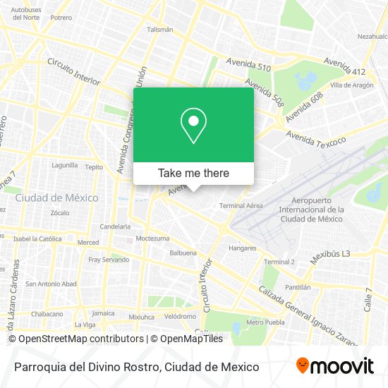 Parroquia del Divino Rostro map