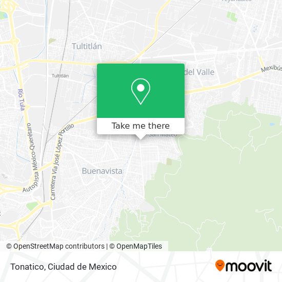 How to get to Tonatico in Cuautitlán Izcalli by Bus?